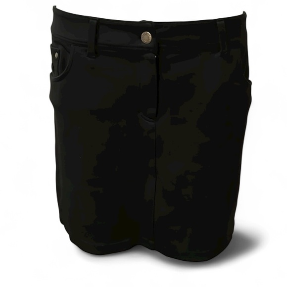 Lacoste Women’s Black Skirt. Size 40/Medium stretch - Picture 1 of 9